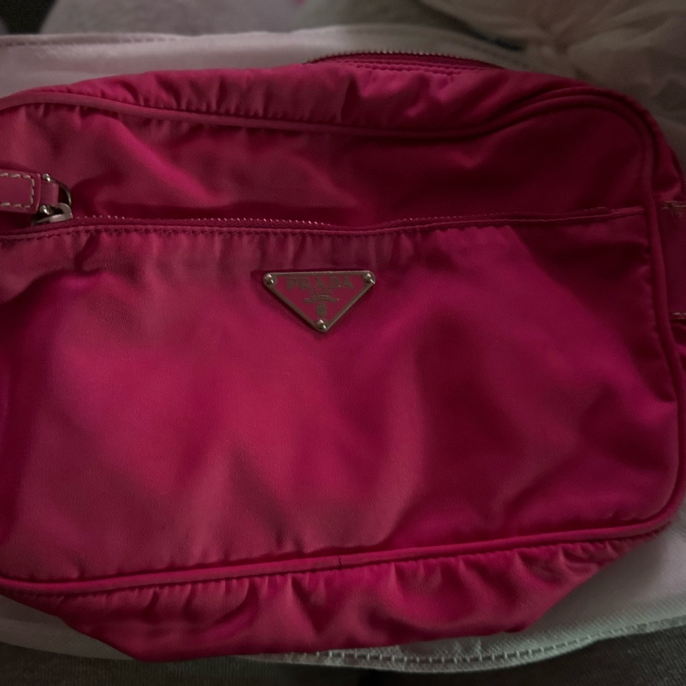 Prada Fuchsia Crossbody Bag